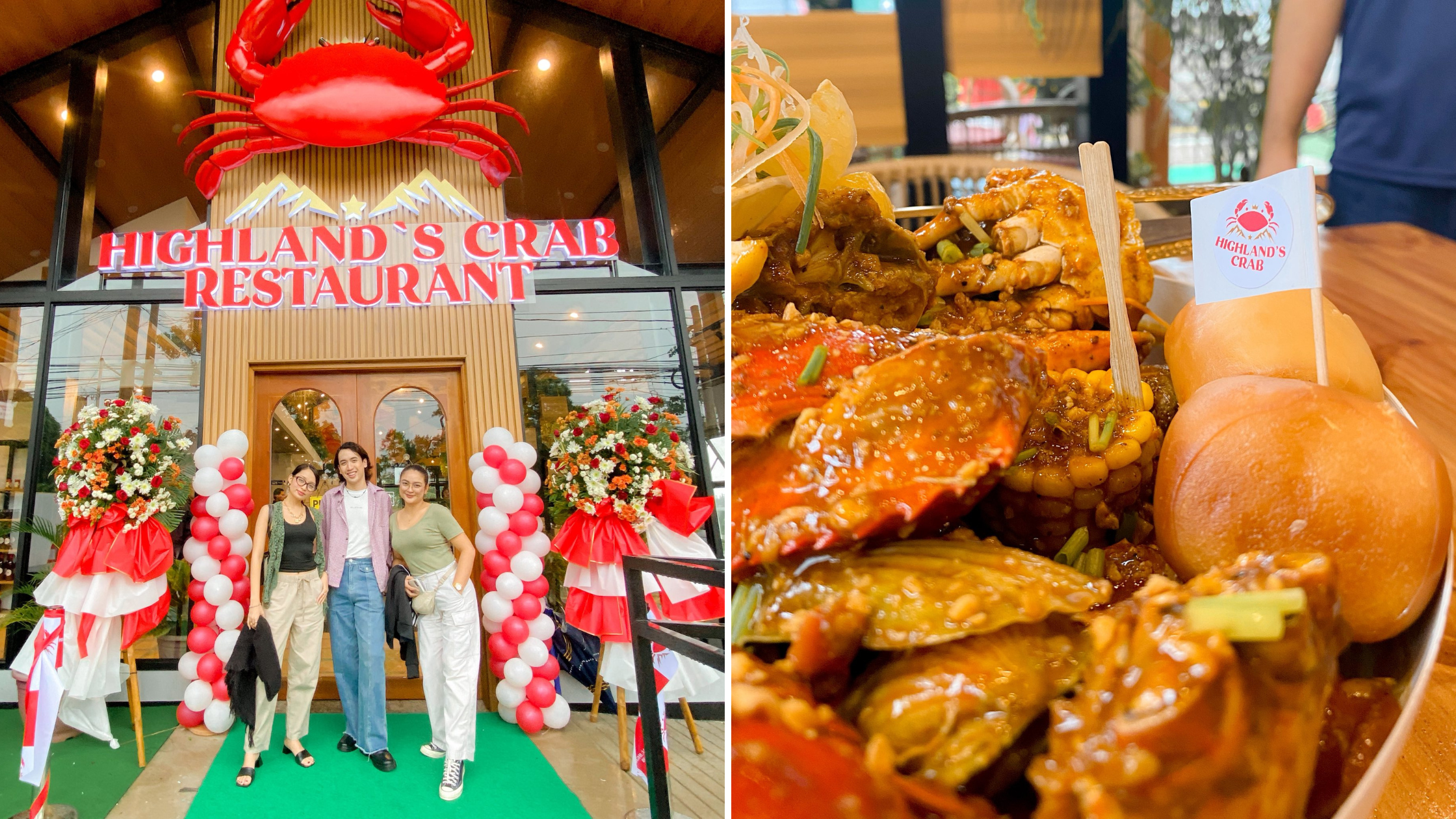 highland's crab is now open