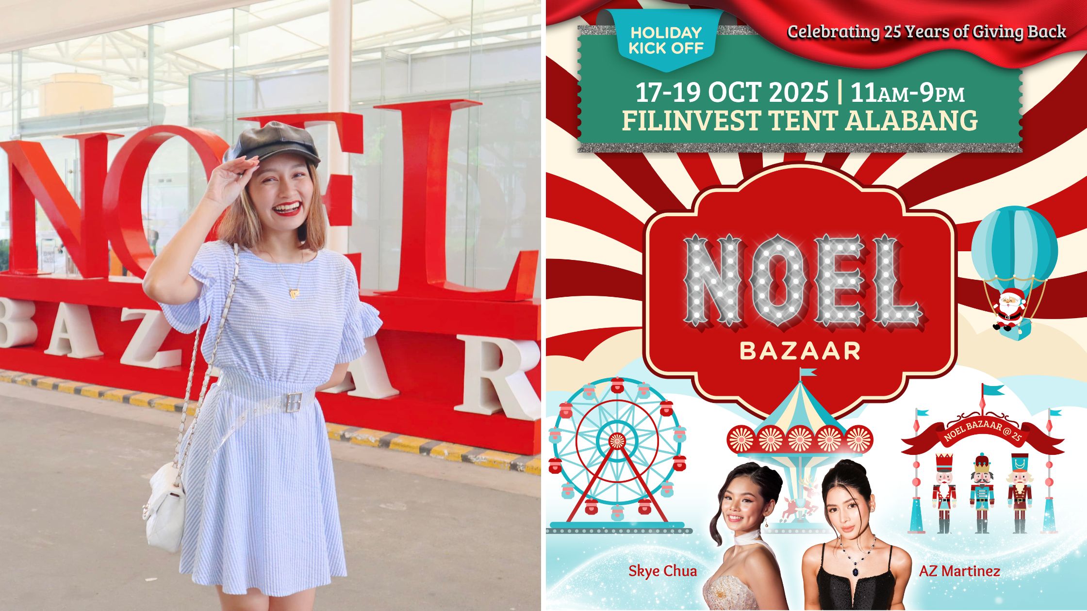 Noel Bazaar Kicks Off 25th Anniversary at Filinvest Tent Alabang this October